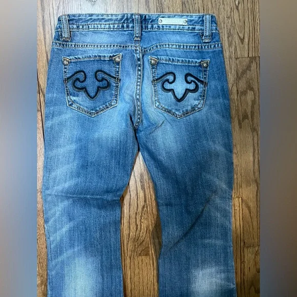 Rerock for Express Bootcut Jeans 2Regular - Picture 8 of 15